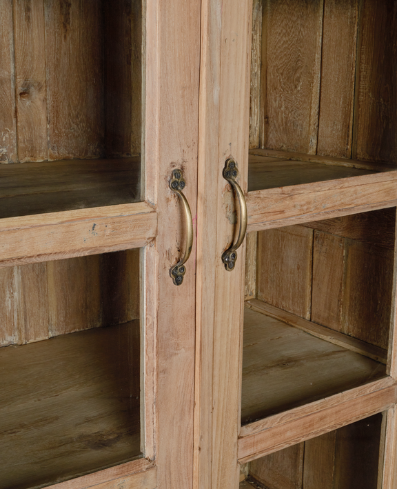 Wood Cabinet - Bleached