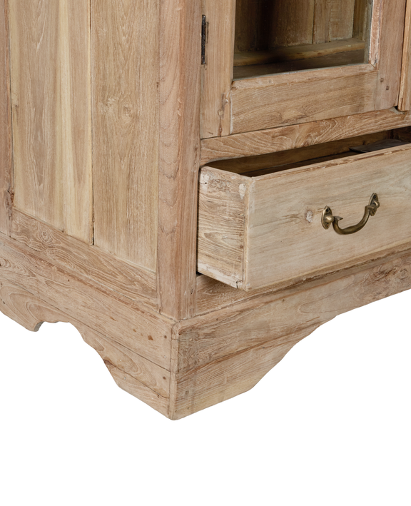 Wood Cabinet - Bleached