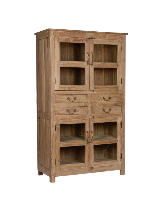 Wood Cabinet - Bleached