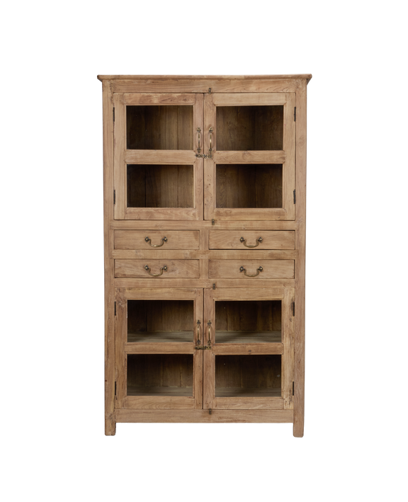 Wood Cabinet - Bleached