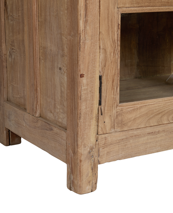 Wood Cabinet - Bleached