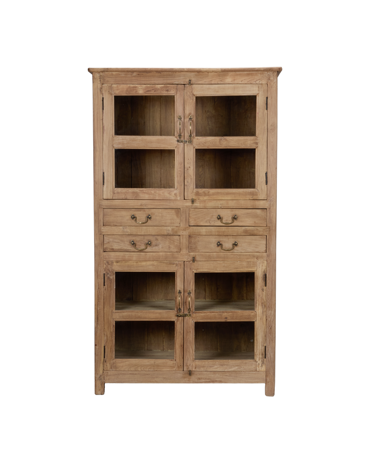 Wood Cabinet - Bleached