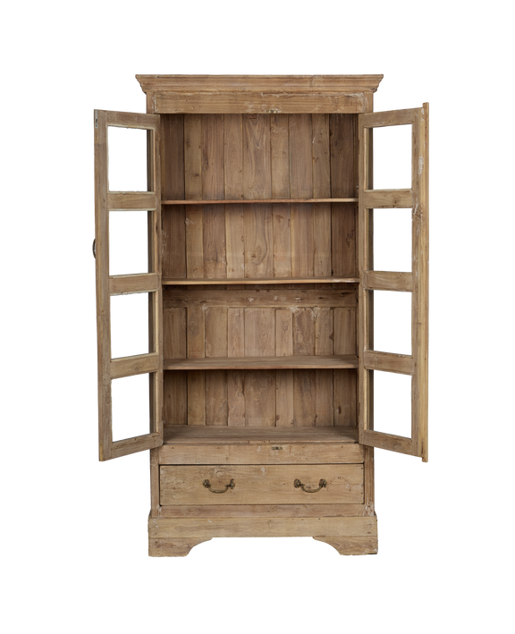 Wood Cabinet - Bleached