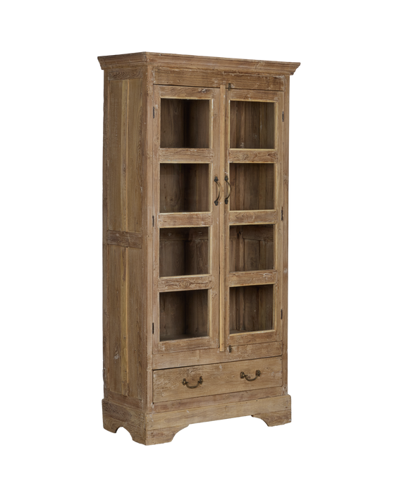 Wood Cabinet - Bleached