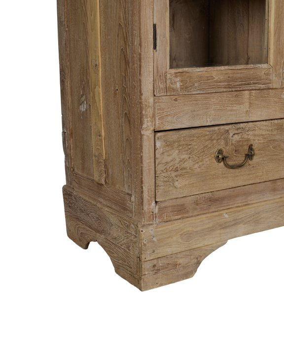 Wood Cabinet - Bleached