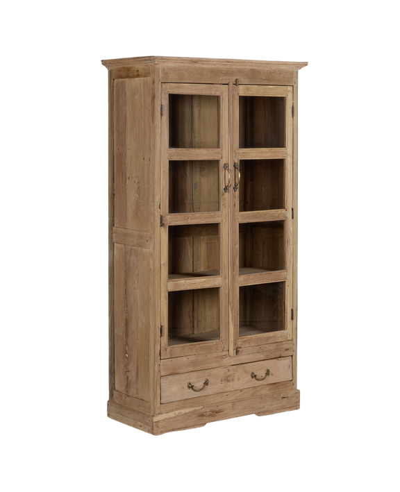 Wood Cabinet - Bleached