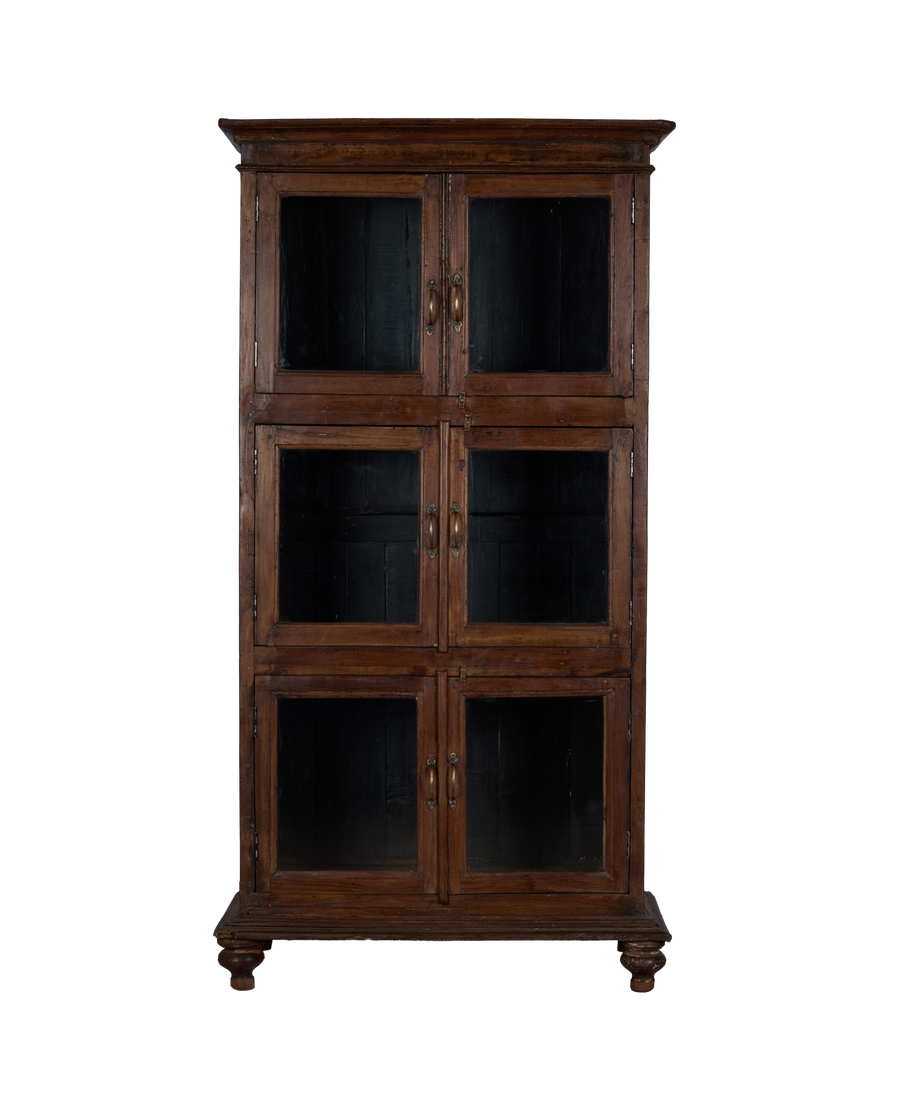 Vintage Wood Cabinet - Natural from India made of Wood