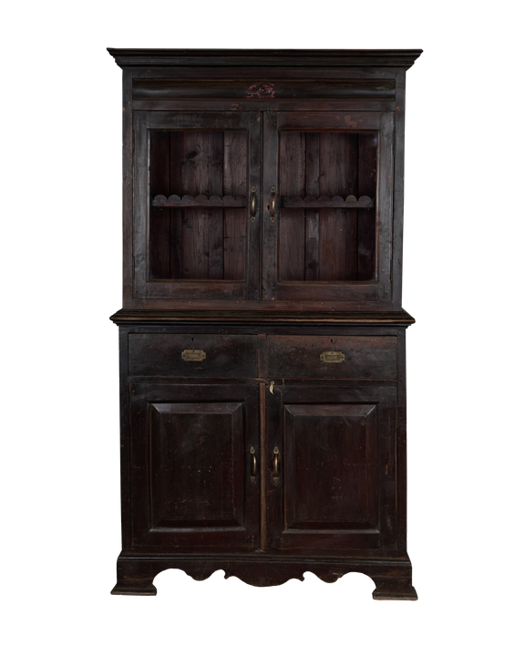 Wood Cabinet - Stained