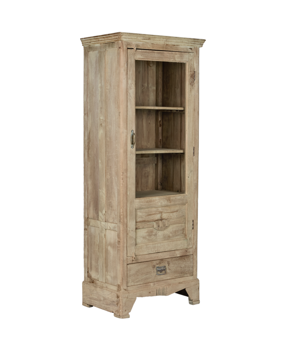 Wood Cabinet - Bleached