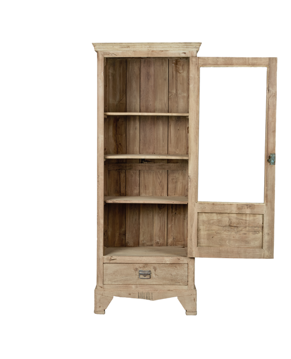 Wood Cabinet - Bleached