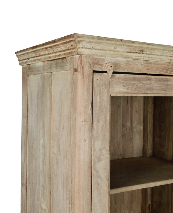 Wood Cabinet - Bleached