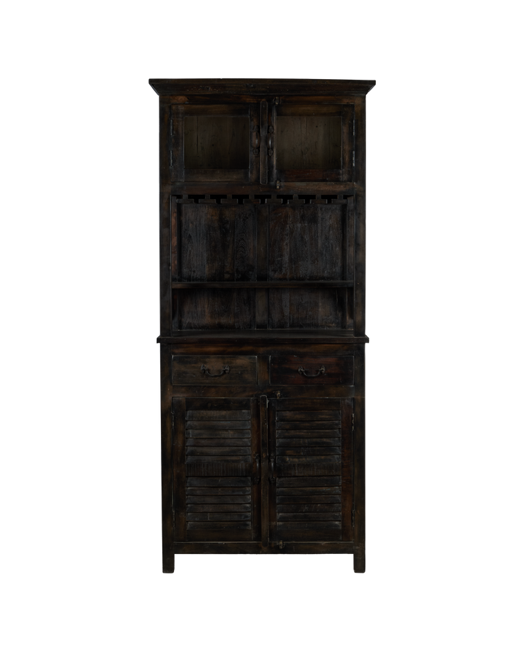 Wood Cabinet - Stained