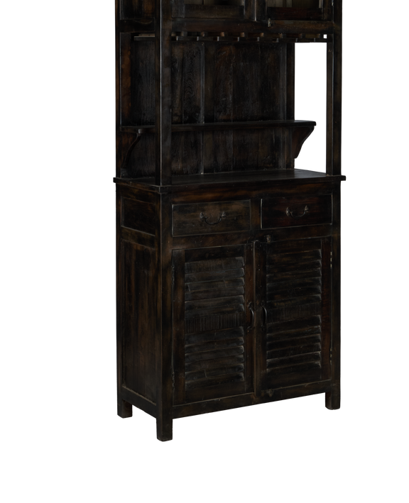 Wood Cabinet - Stained