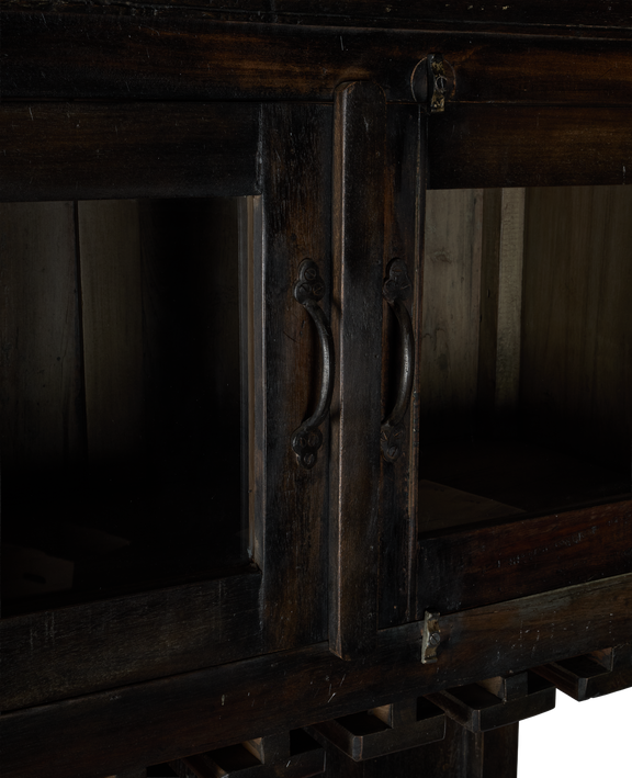 Wood Cabinet - Stained