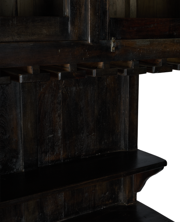 Wood Cabinet - Stained