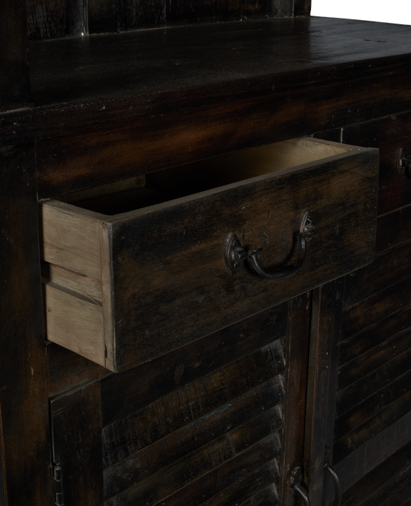 Wood Cabinet - Stained