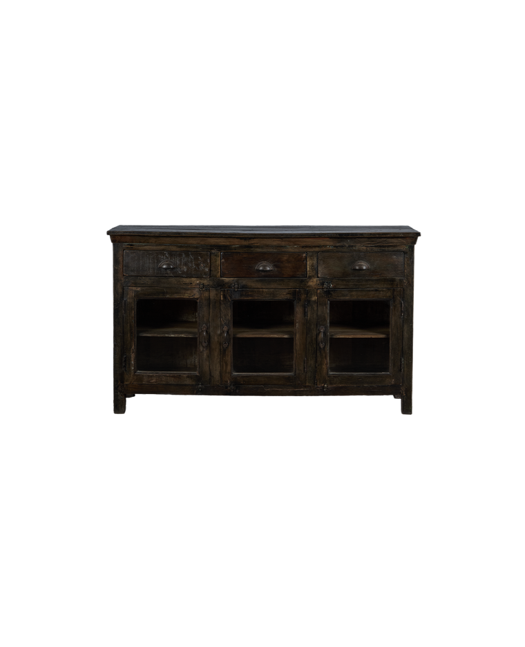 Wood Sideboard - Stained