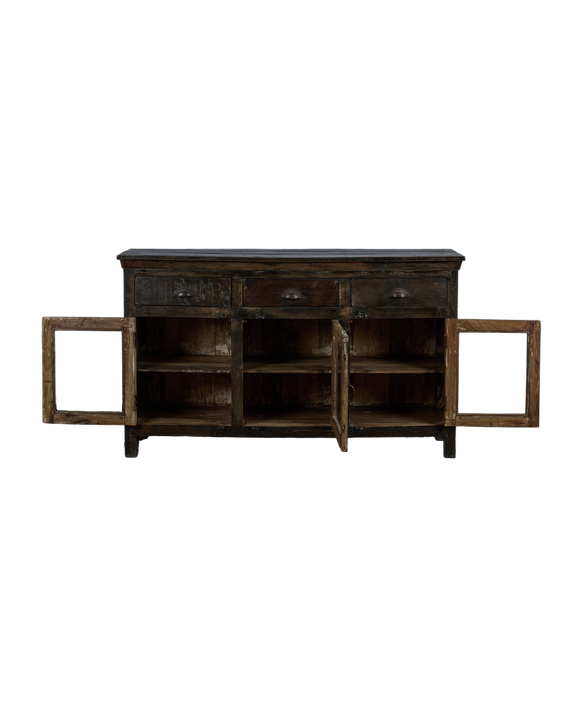 Wood Sideboard - Stained