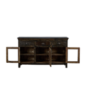 Wood Sideboard - Stained