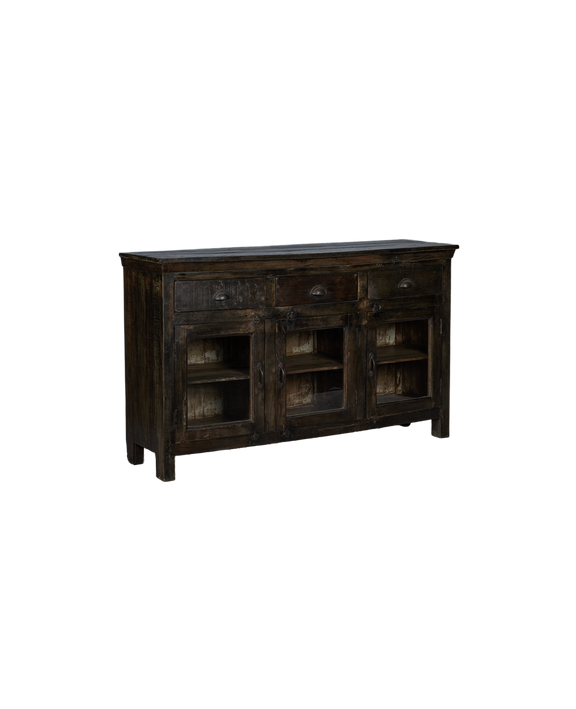 Wood Sideboard - Stained