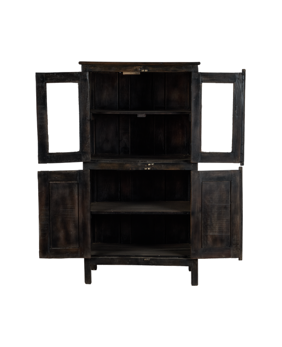 Wood Cabinet - Stained