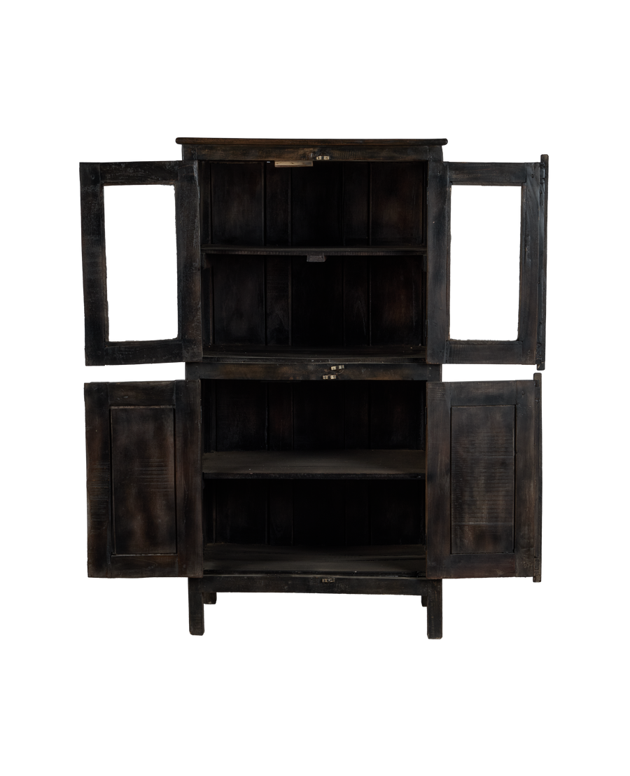 Wood Cabinet - Stained
