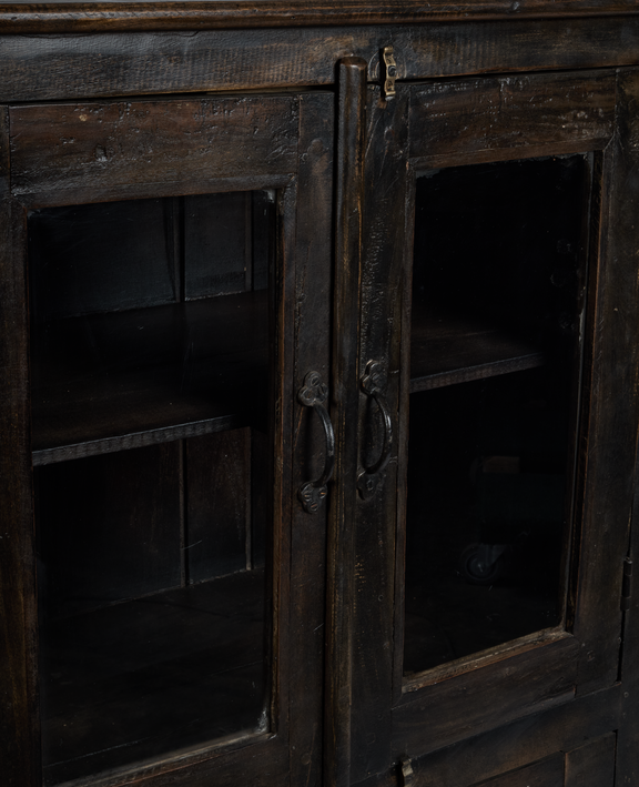 Wood Cabinet - Stained