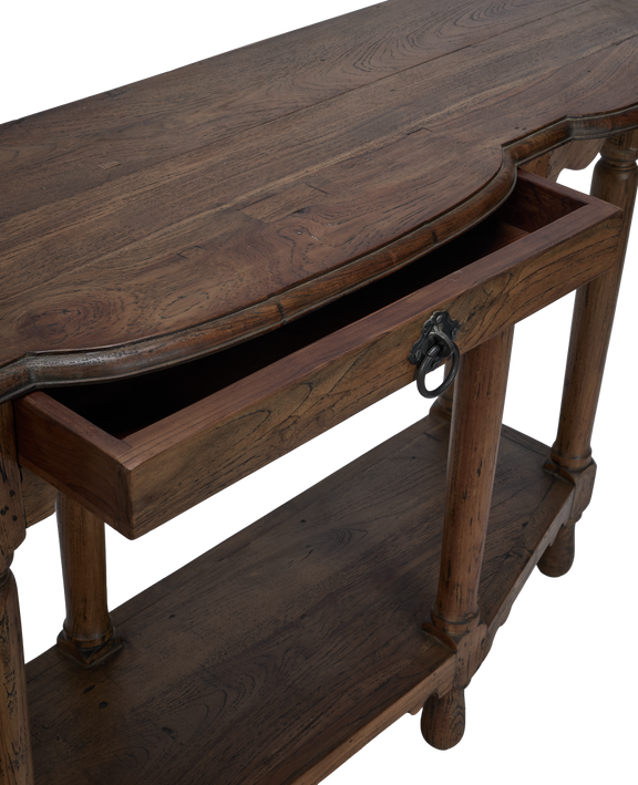 Wood Console - Natural