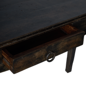 Wood Console - Stained