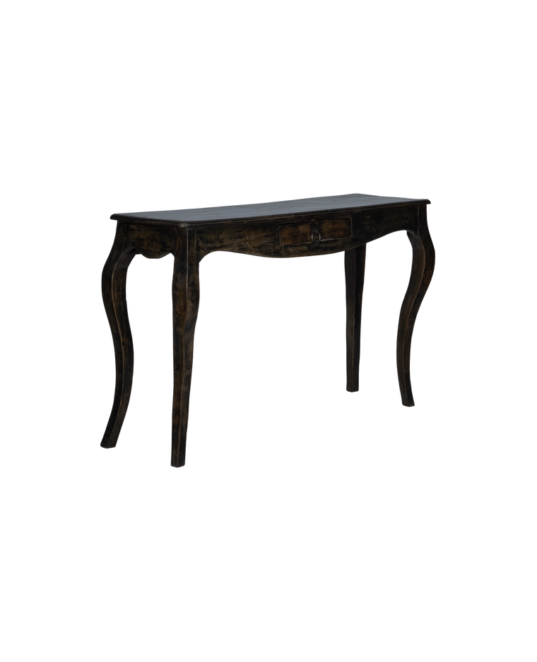 Wood Console - Stained