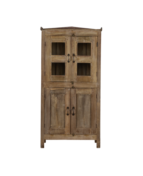Wood Cabinet - Bleached