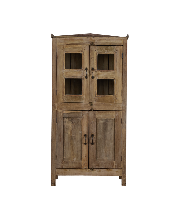 Wood Cabinet - Bleached