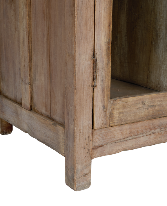 Wood Cabinet - Bleached