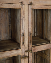 Wood Cabinet - Bleached
