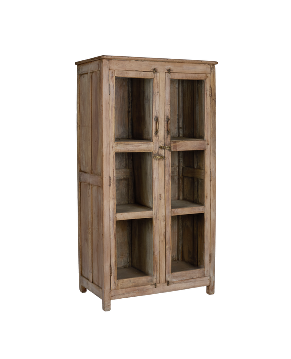 Wood Cabinet - Bleached