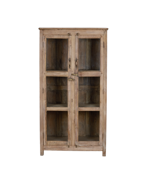 Wood Cabinet - Bleached