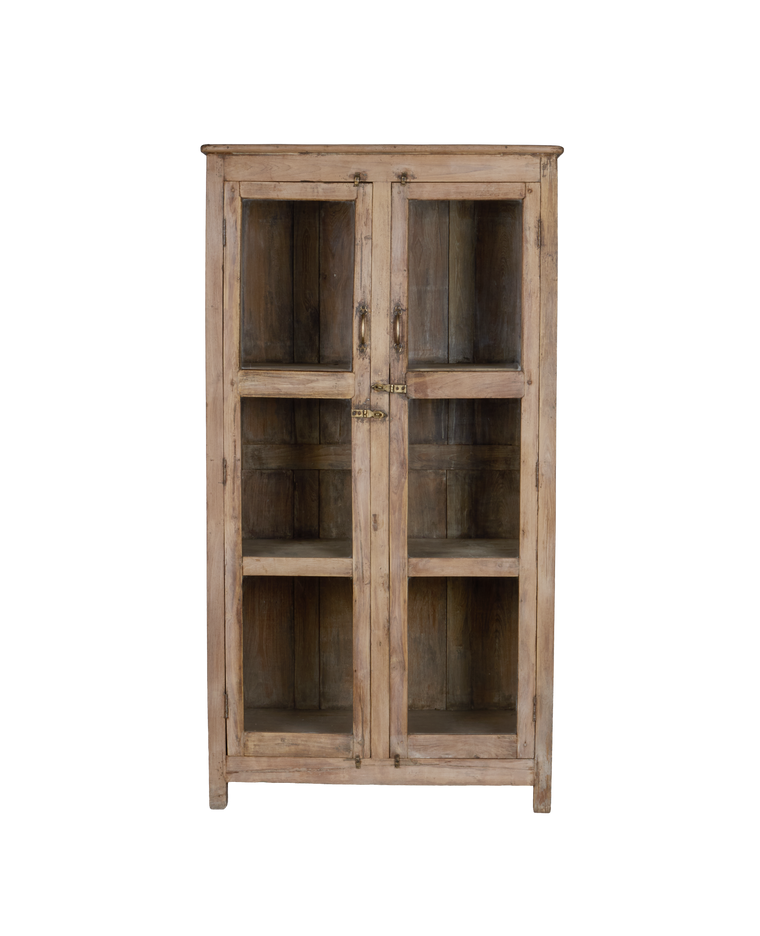 Wood Cabinet - Bleached
