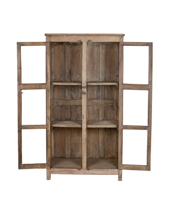 Wood Cabinet - Bleached