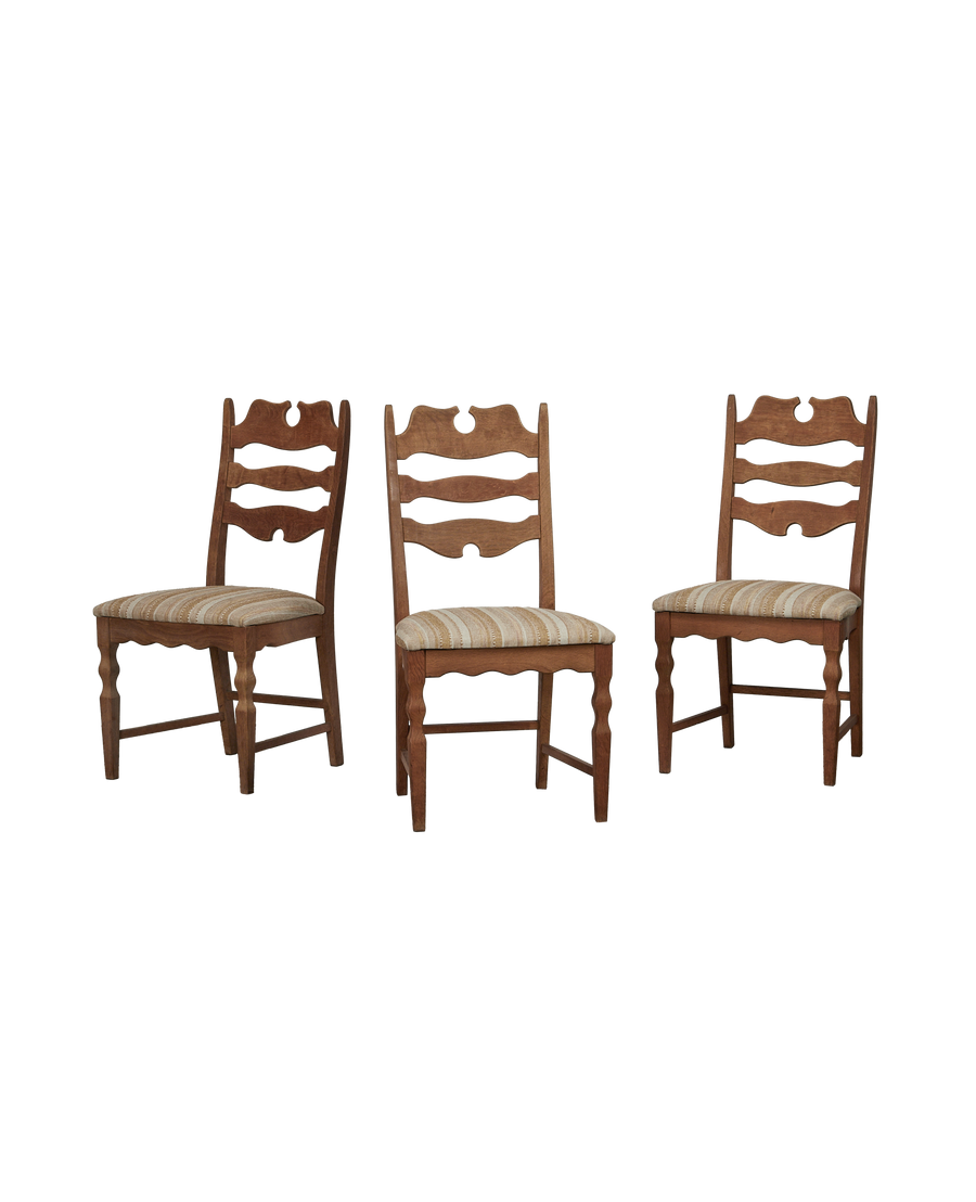 Vintage Henning Chair - Provence from Denmark made of Upholstery