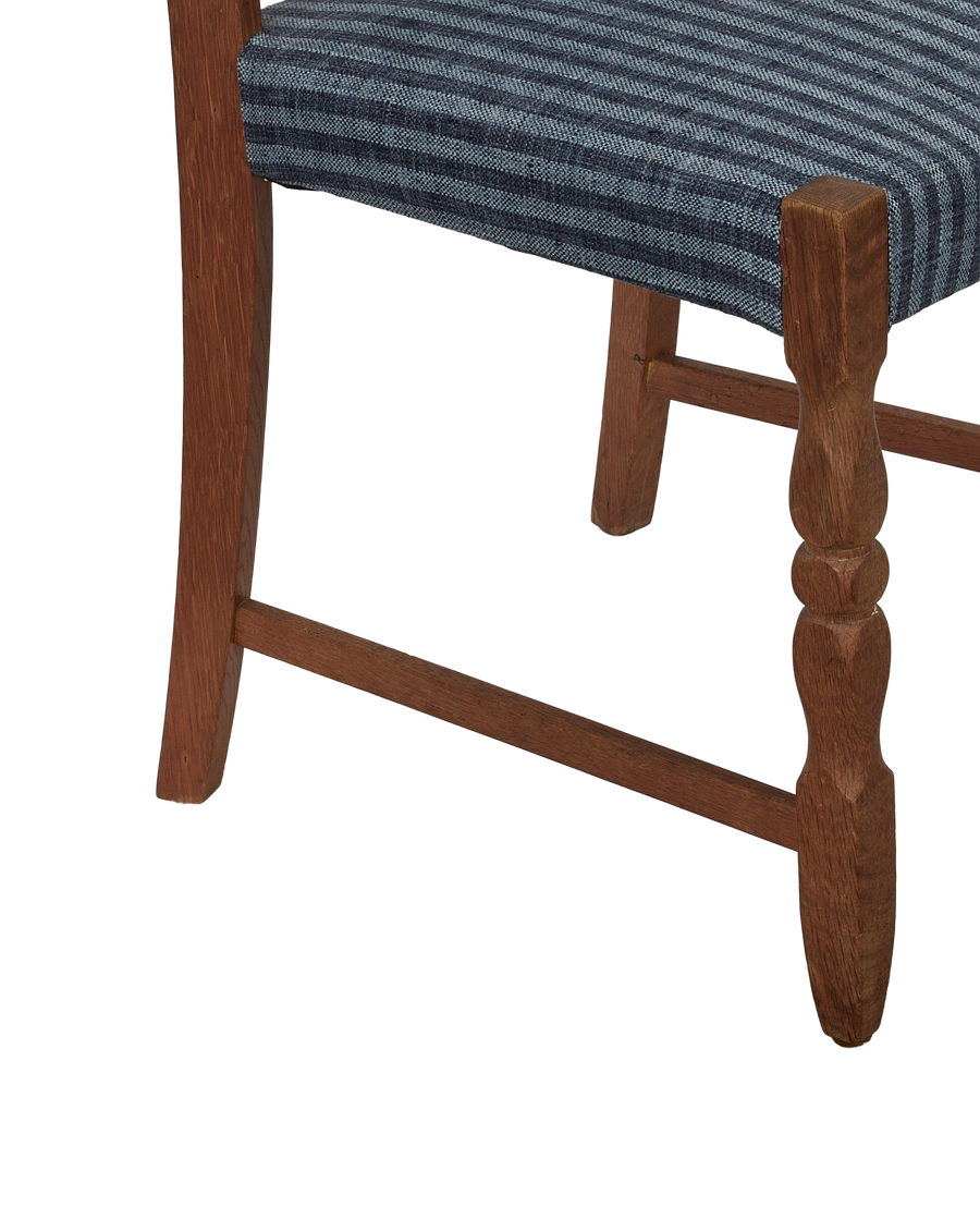 Vintage Henning Style Chair - Vigneron from Denmark made of Upholstery