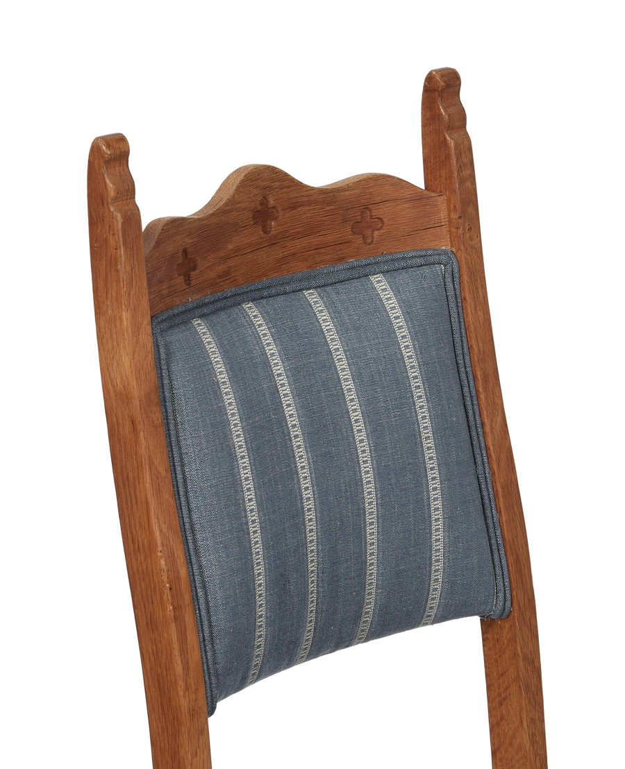 Vintage Henning Style Chair - Trumeau from Denmark made of Upholstery
