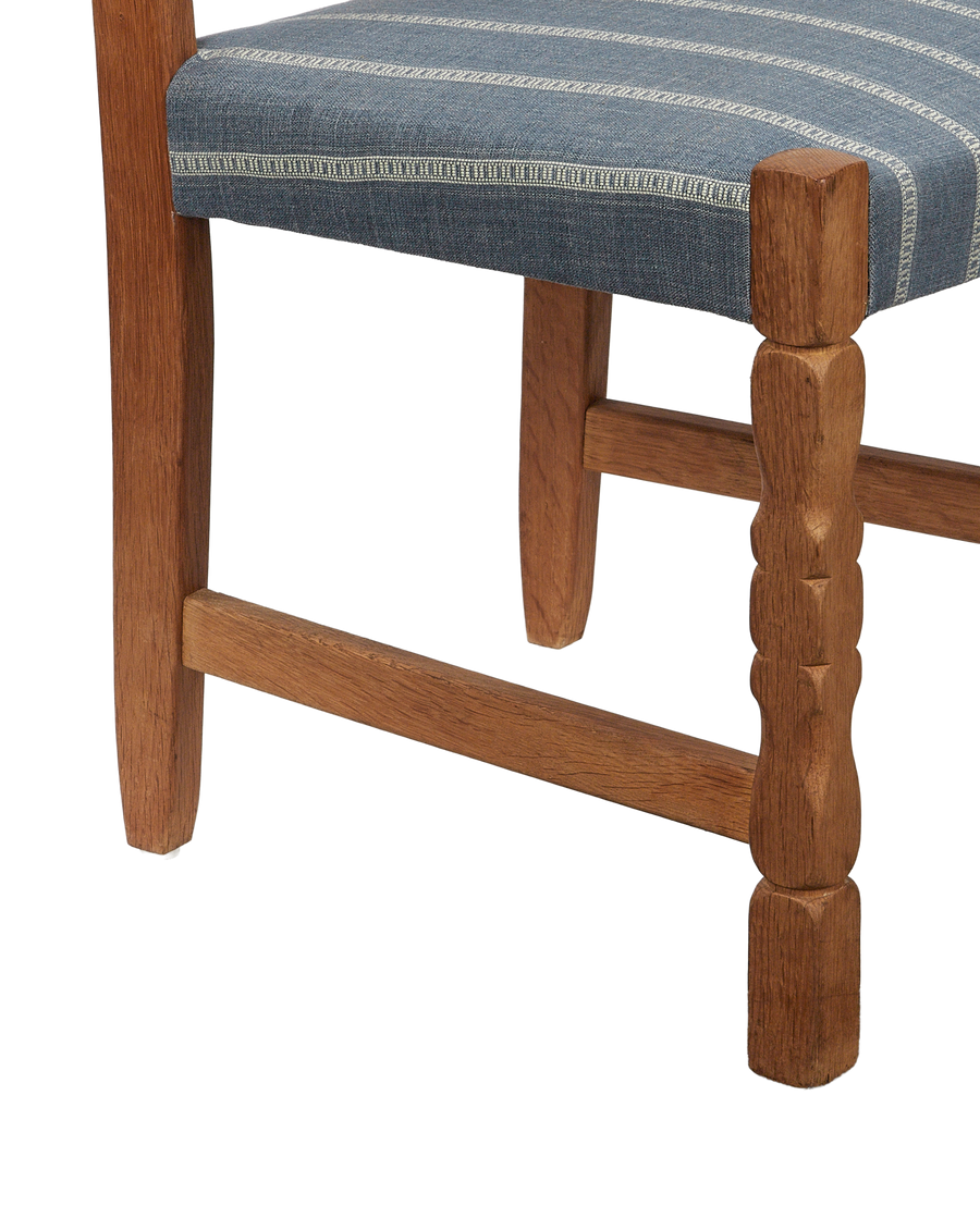 Vintage Henning Style Chair - Trumeau from Denmark made of Upholstery