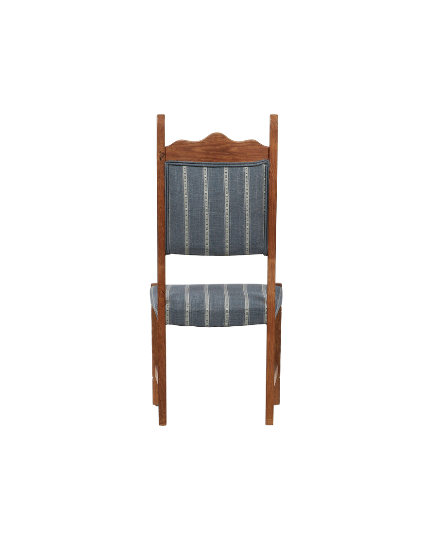 Vintage Henning Style Chair - Trumeau from Denmark made of Upholstery