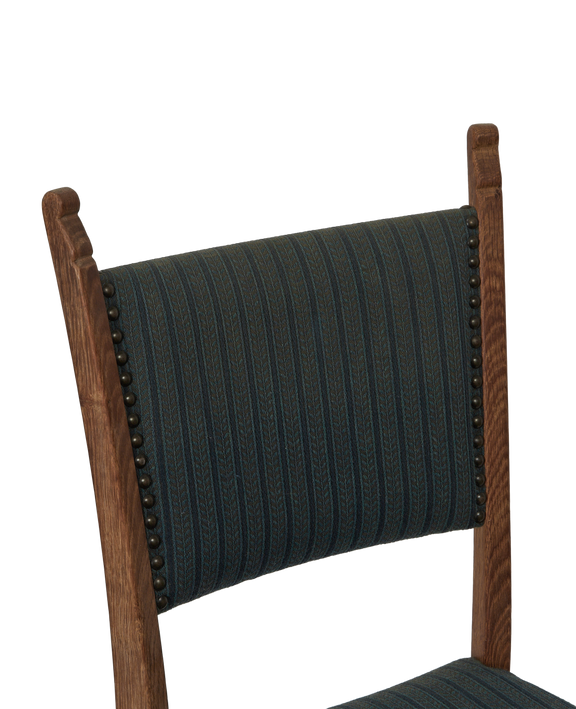 Henning Style Chair - Bastide Blue Stripe
