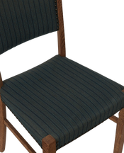Henning Style Chair - Bastide Blue Stripe