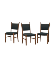 Henning Style Chair - Bastide Blue Stripe