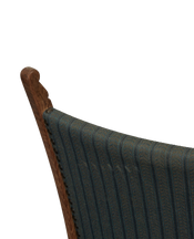 Henning Style Chair - Bastide Blue Stripe