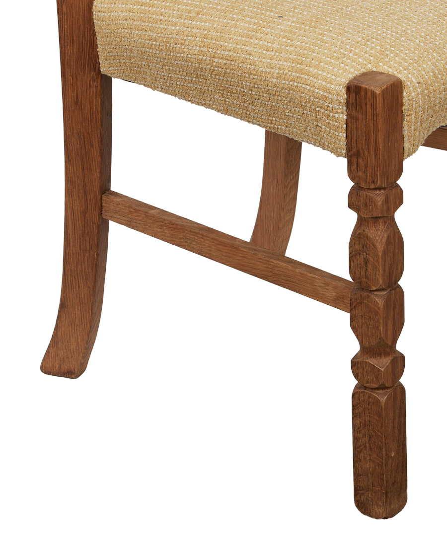 Vintage Henning Style Chair - Belfry from Denmark made of Upholstery