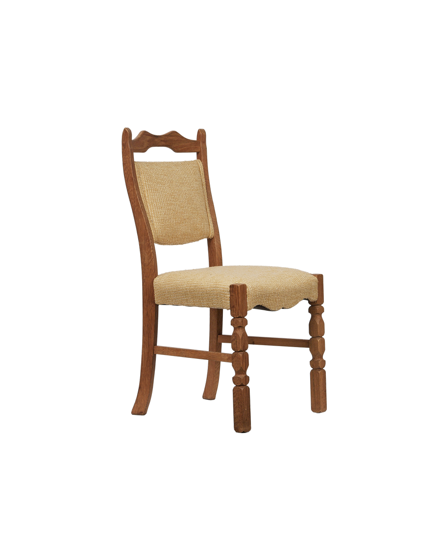 Vintage Henning Style Chair - Belfry from Denmark made of Upholstery