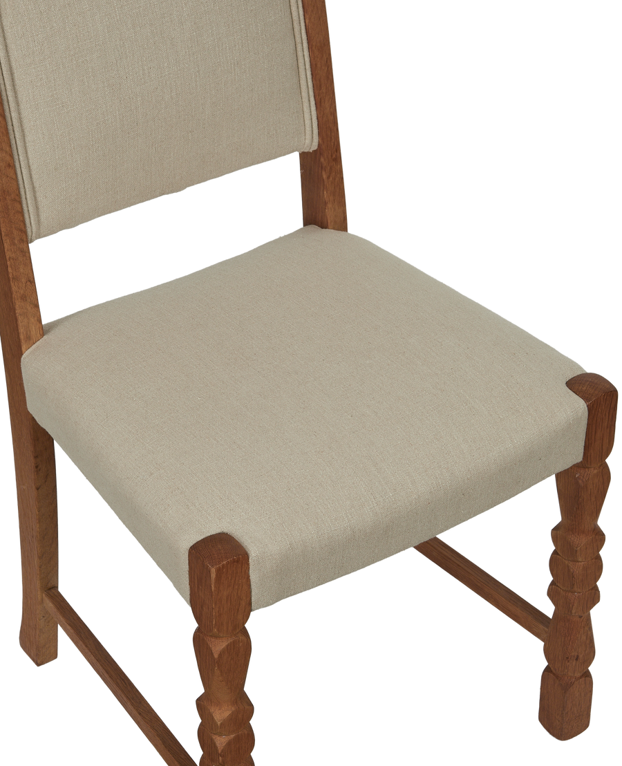 Vintage Henning Style Chair - Spire from Denmark made of Upholstery